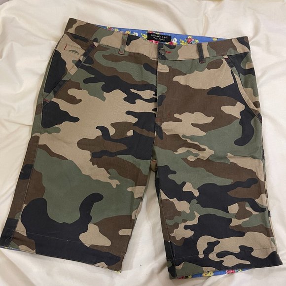 BURBERRY CAMOUFLAGE SHORT